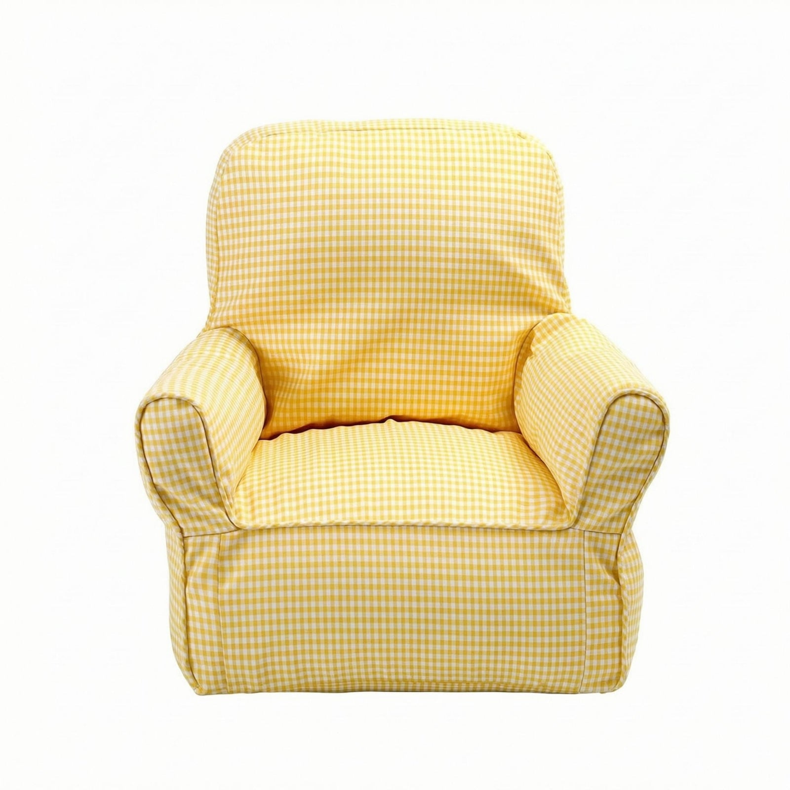 Kids Sofa Chair Removable Cover Foam Child Couch Rounded Armrests