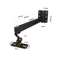 Swivel Tilt Speaker Mount High Load Capacity Speaker Hanger Bracket for Stage