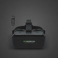 3D VR Headset with Controller Head Mounted Display Comfortable Wear for Gamers