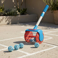 Vacuum-Style Push Toy Wheeled Push-and-Roll Cart Toy Rattling for Children