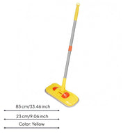 Car-Shaped Toy Mop Colored Grip Cleaning Playset Vehicle Design