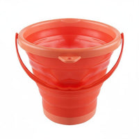 7 Pieces Collapsible Beach Pail Set Creative Molds for Sandbox