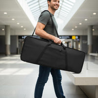 Lightweight Foam Guitar Case Heavy Duty Rectangular Guitar Carrying Case Soft Interior Lining Musical Instrument Accessory for Traveling, Gigs