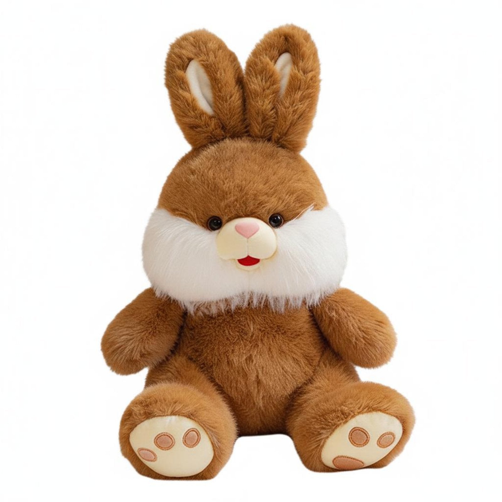 Long Ear Rabbit Plushie Cute Design Soft Rabbit Toy PP Cotton Filled for Girls