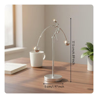 Metal Balancing Man Toy No Batteries Required Newton's Cradle Replacement