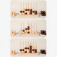 Connect 4 Game Educational Four in a Row Game 2 Player for Children