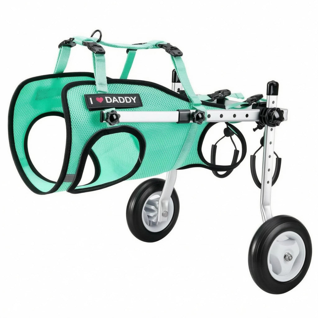 Adjustable Dog Wheelchair Aluminum Alloy Mobility Chair Rehabilitation