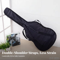 41 Inch Acoustic Guitar Bag Thickened Padding 41 Inch Guitar Bag Musical Instrument Accessory Long-Lasting Oxford Material