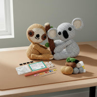 Sloth and Koala Crochet Kit Tutorial Tutorials for Beginners