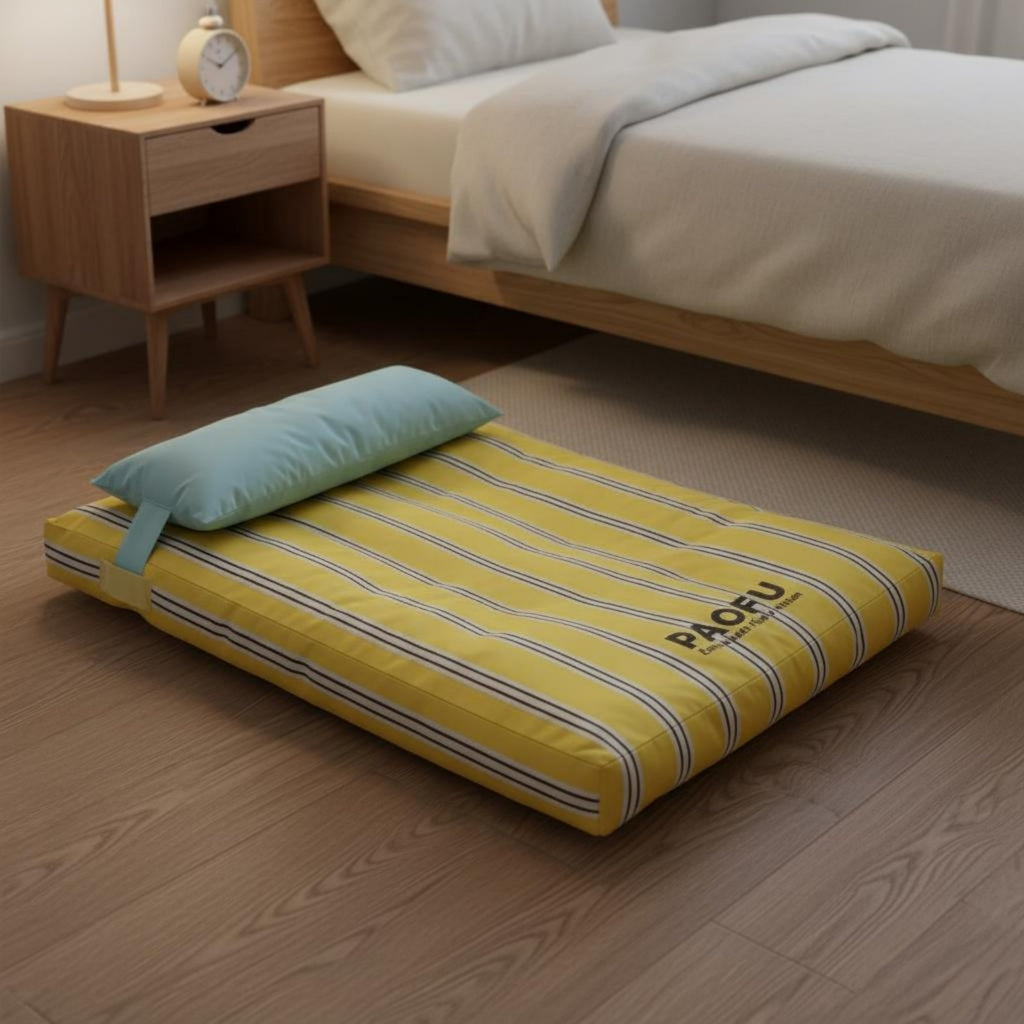 Pet Bed with Pillow Removable Cover Sofa Pet Bed Soft Sleeping Surface for Floor