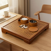 2 in 1 Chess Strategy Game Board Classic Design Strategy Game and Chess Board