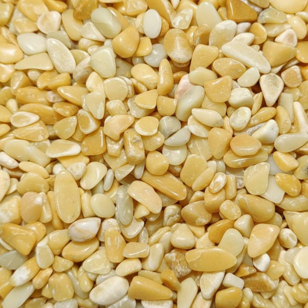 Golden Greenstone Gravel for Aquariums, Pots, Landscaping