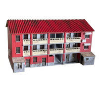 N-Scale Building Railway Scenery Miniature House Detailed for Hobbyists