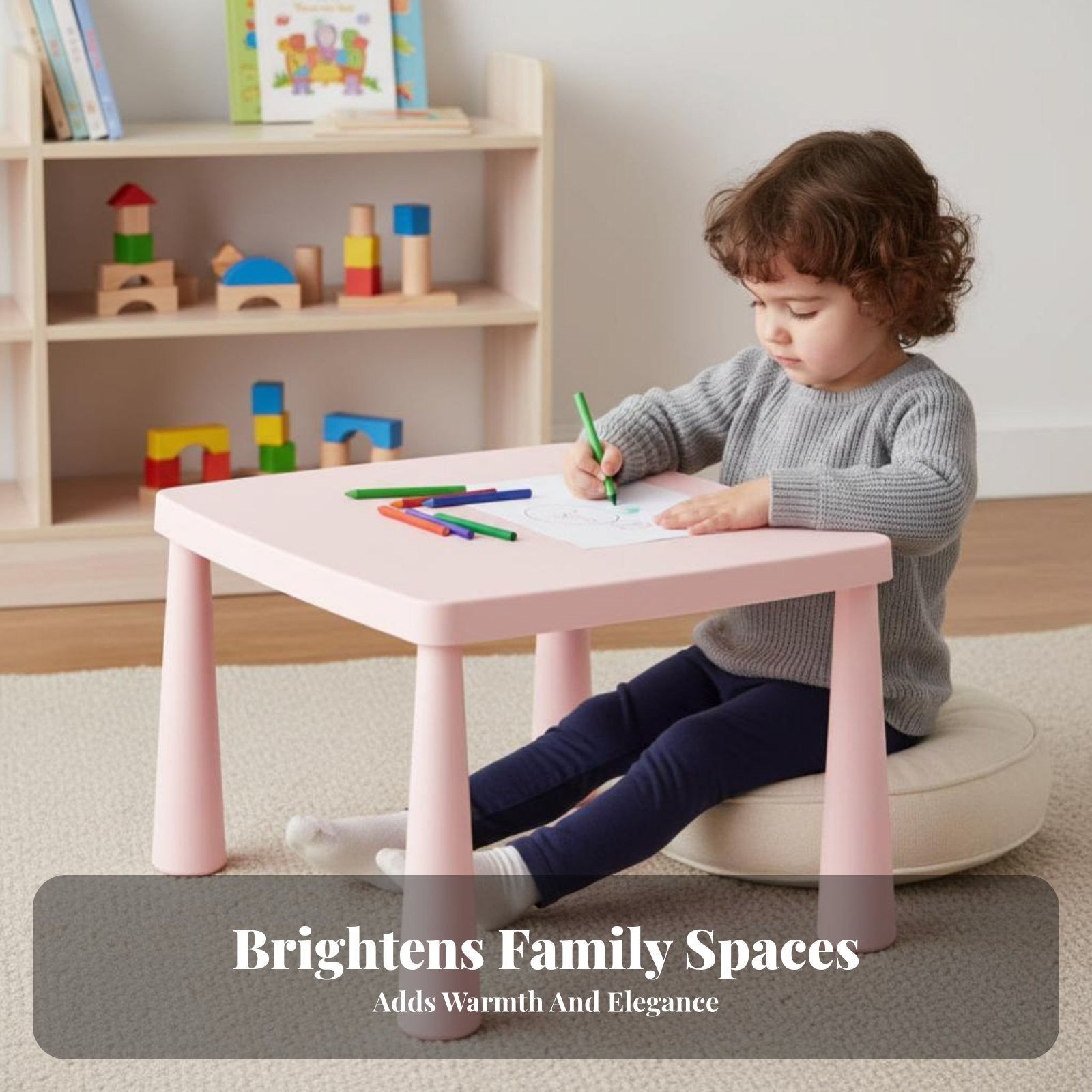 3 Pieces 3-Piece Toddler Seating Group Childchild-appropriate Design for Study, Toddlers