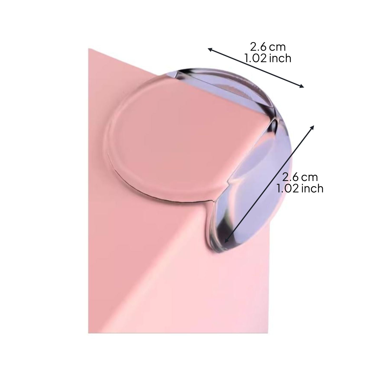 Child Resistant Door Lock, Easy Installation, Restricts Rotation, Infant Protection, Pet Barrier, No Tools Needed, Multi-Functional