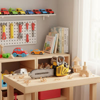 Children's Power Tool Toy Set Realistic Design Kids Tool Box Set for Boys
