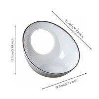 Melamine Plate Food Presentation Imitation Porcelain Plate Chip-Resistant Serving Platter for Banquet