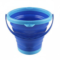 7 Pieces Collapsible Beach Pail Set Creative Molds for Sandbox