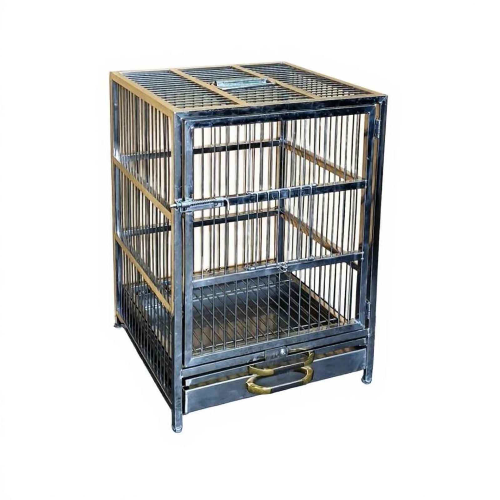 Stainless steel parrot cage