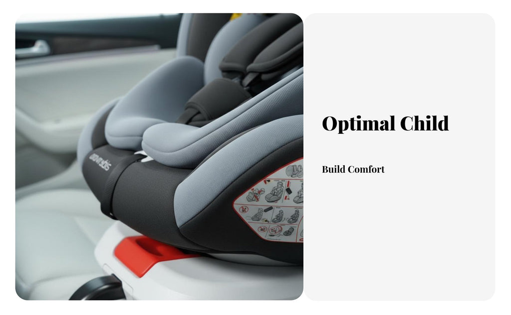 Rotating Versatile Child Seat Adjustable Recline 360 Rotating Infant Carrier Vehicle Anchor System Compatible Forward And