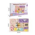 Educational Busy Board Travel Friendly Busy Board for Preschool, Preschoolers