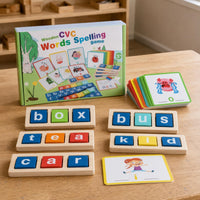 Picture Card Spelling Set Word Recognition Spelling Toy Early Literacy