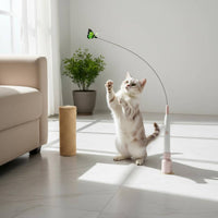 Electric Feline Teaser Interactive Suction Cup Feline Teaser ABS