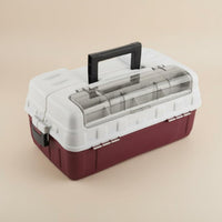 3 Layer Cantilever Tackle Box Construction Portable Fishing Tackle Storage Case for Fishermen, Anglers