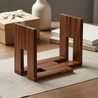 Adjustable Desk Rack Solid Wood Wooden Storage Rack Eco-Friendly