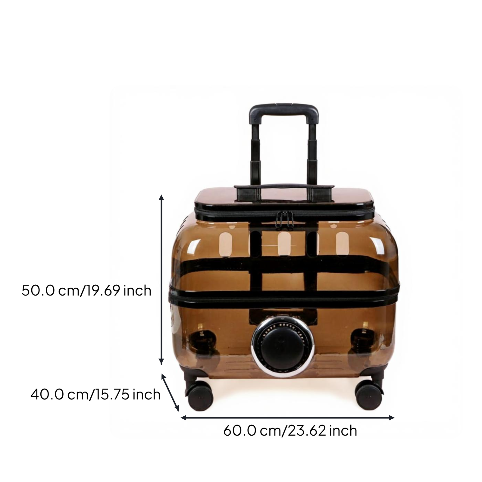 Expandable foldable pet carrier