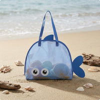 Marine Creature Beach Tote Shoulder Handles Beach Storage Tote Lightweight