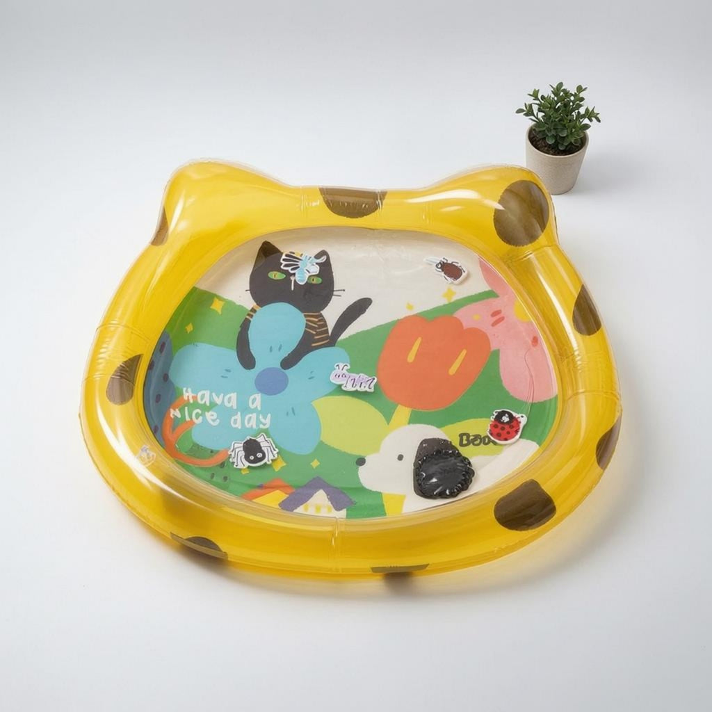 Baby Water Play Mat Portable Sensory Water Mat Cognitive Development for Infants