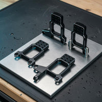 4 Pieces Aluminum Shock Mount Set Long-Lasting Damping System Upgrade