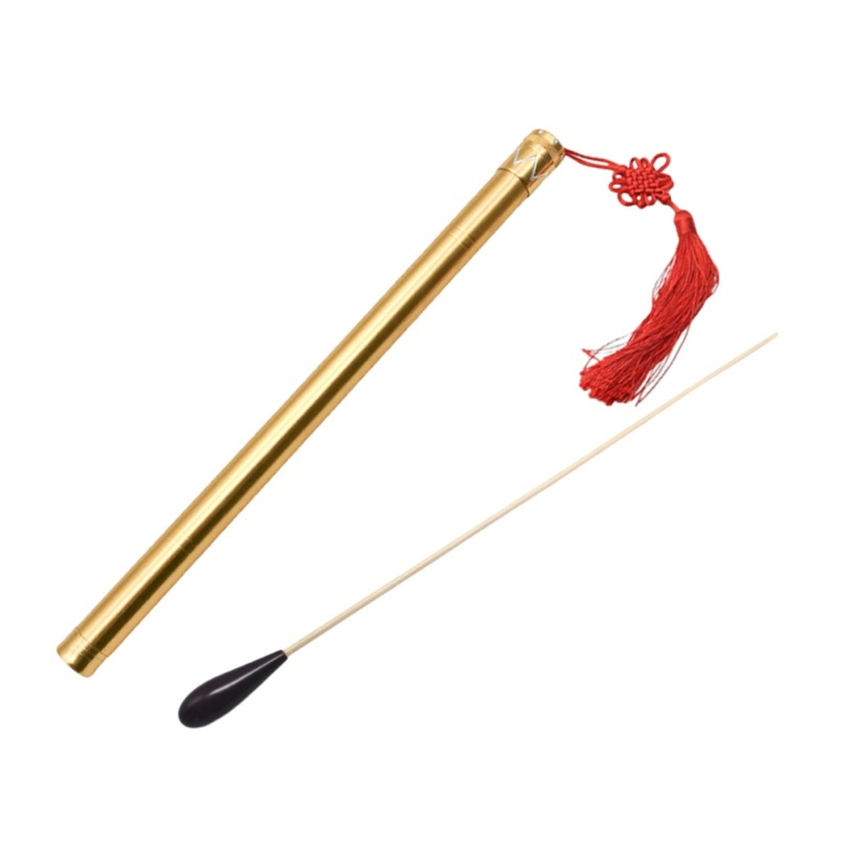 Orchestral Baton Solid Wood Conducting Baton Tube Set Balanced Weight Wooden Conductor Rod for Conductors