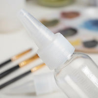 10 Pieces Plastic Paint Storage Bottle Leakproof Design Paint Mixing Bottle