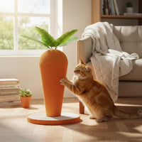Carrot Cat Scratching Post Long-Lasting Carrot Scratching Post Protects