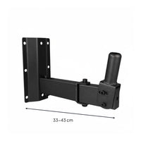 2 Pieces Telescoping Speaker Mount Universal Fit Audio Mounting for Stage, Venue