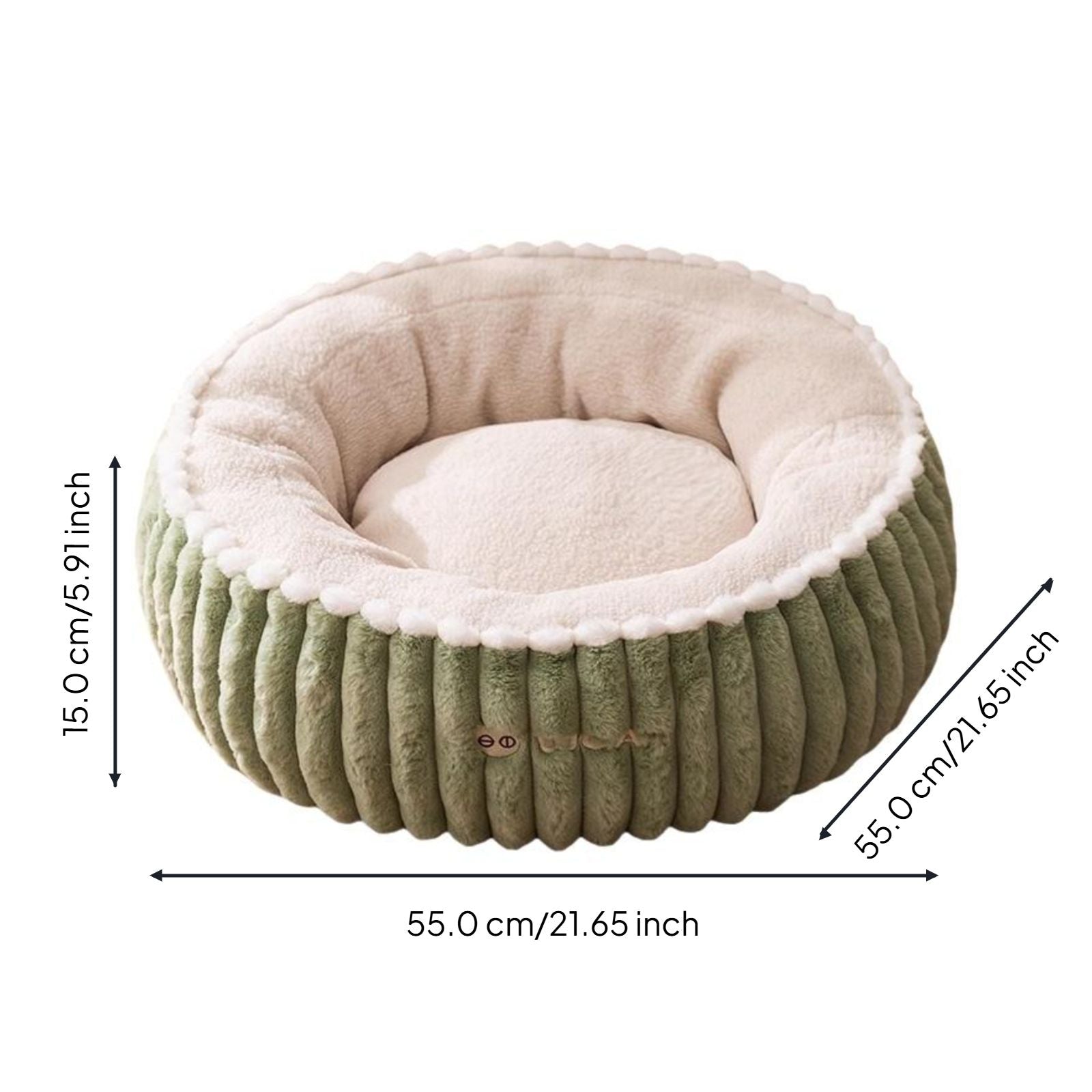 Machine washable pet bed