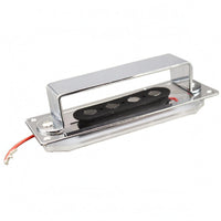 4-String Bass Bridge Pickup Pole Pieces Ceramic Bass Pickup Metal Cover Musical Equipment