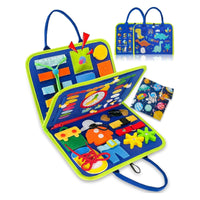 Three-Page Learning Bag Fine Motor Skills Felt Activity Bag Quiet