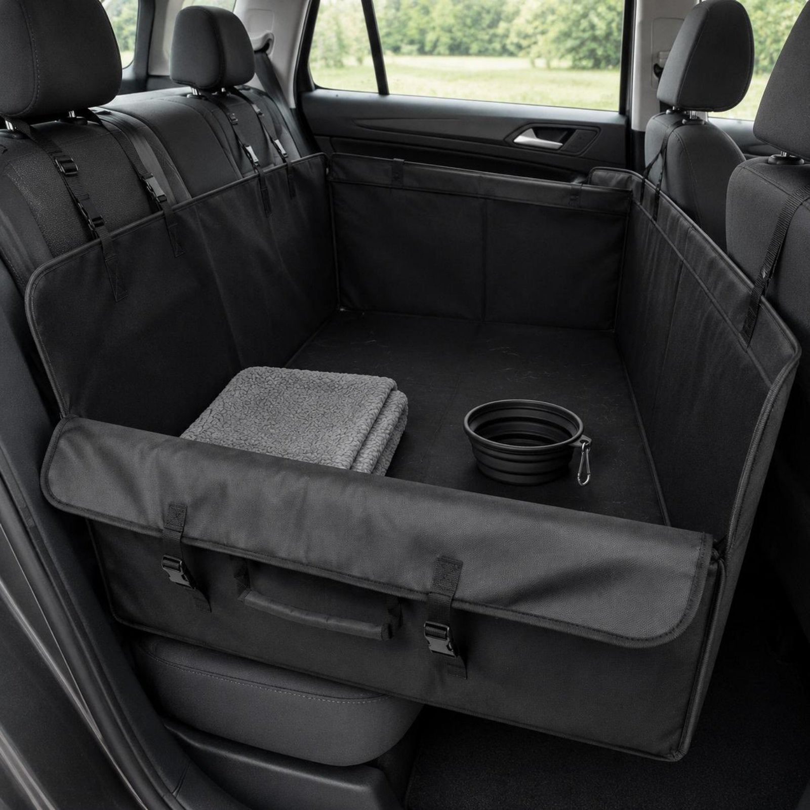 Feline and Dog Car Liner Heavy-Duty Extra Large Dog Cargo Mat Quick