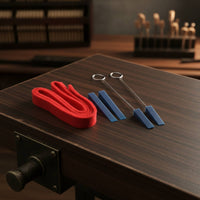 5 Pieces Piano Tuning Mute Set Easy to Use Rubber Mute Block
