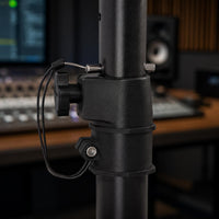 Metal Speaker Stand Easy to Install Audio Gear Support Safety Lock