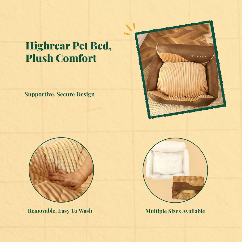 Orthopedic dog bed with cover