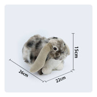 Lop Eared Rabbit Stuffed Animal Gift Idea Stuffed Rabbit Toy Realistic Design