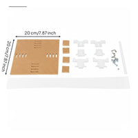 Aircraft Model Building Stand Multi-Axis Airplane Model Assembly Holder