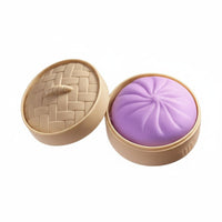 Steamed Bun Soft Feel Baozi Stress Ball Cute Design for Desk, Kids