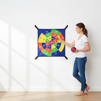 Trampoline Target Board Safe Substitute to Throwing Game Mat for Children