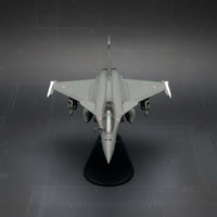 1/100 Scale Rafale C Model Pre-Assembled Rafale Fighter Jet Model Collectible Item 1:100 Toy-Sized Fighter Plane for Enthusiasts, Shelf Ornament