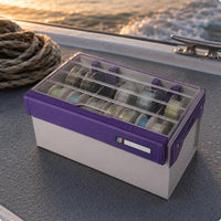 Fishing Line Spool Box Side Handles Fishing Spool Box Hard Shell